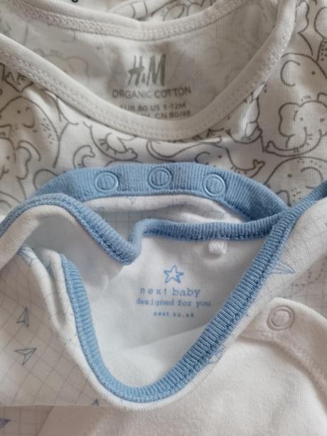 Balík letných bodyciek 80, 68–80