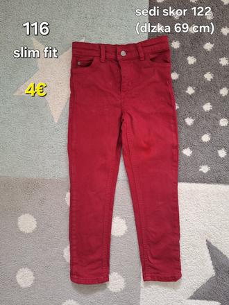 Slim fit nohavice 122, 122