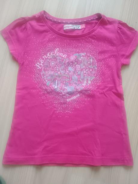 Tričko desigual top stav 5/6 rokov, desigual,116