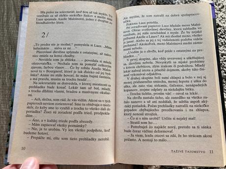 Ťaživé tajomstvo- prvé vyd.1995,