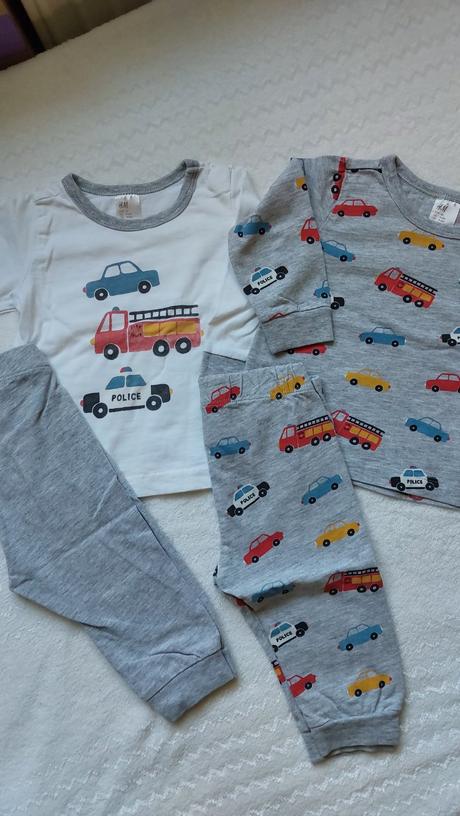 Dlhé pyžamko dvojdielne, h&m,68