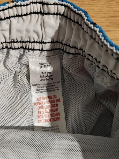 Plavky/šortky, f&f,98