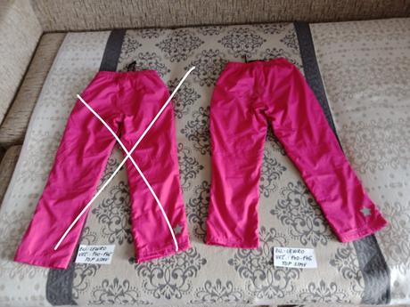 Zimné sustiakove zateplené nohavice zn.lewro, lewro,140