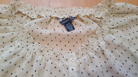 Bodkovaná blúzka, xl