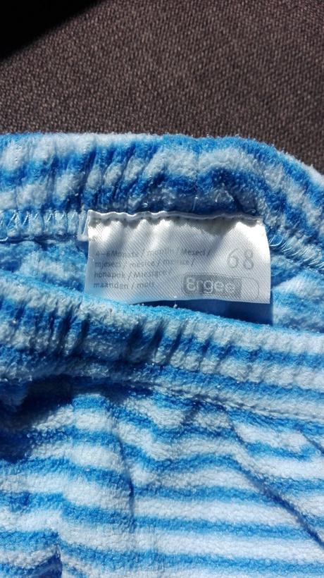 Detský komplet-mikina/tričko a polodupačky č.68, ergee,68