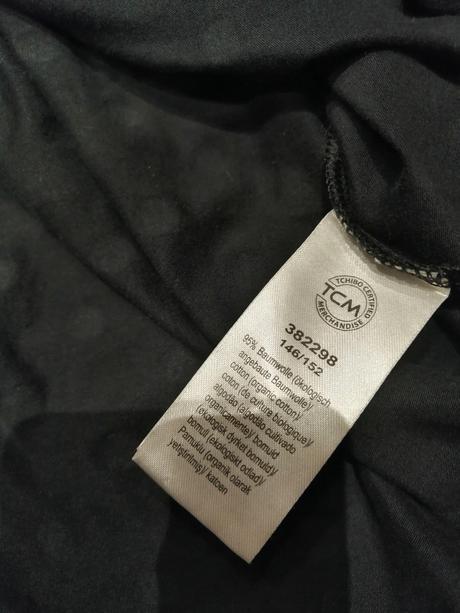 Bavlna šaty tchibo v146-152,strieborné bodky, tchibo,146