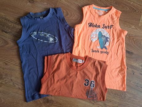 Tričká bez rukávov, v. 134/140, 140