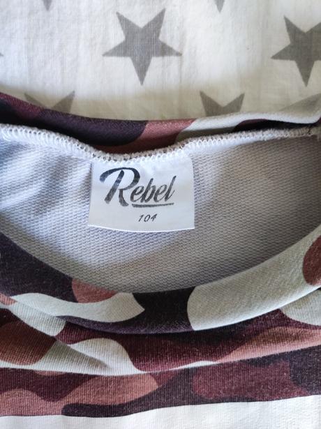 Rebel tričko, rebel kids,104