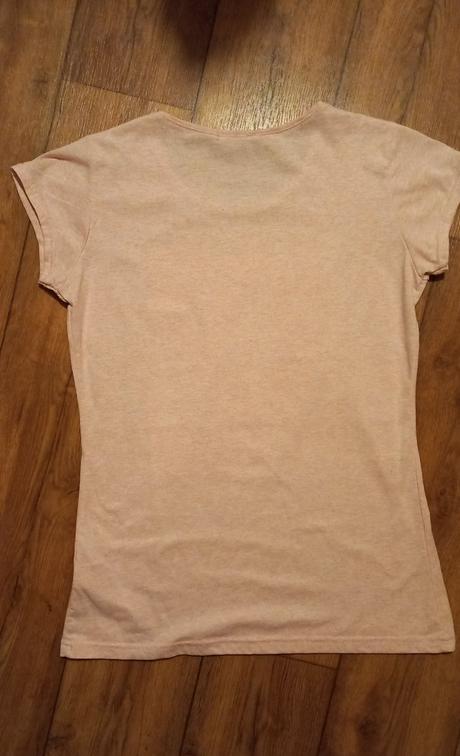 Krásne ružové tričko s ružami xl ako nové, xl