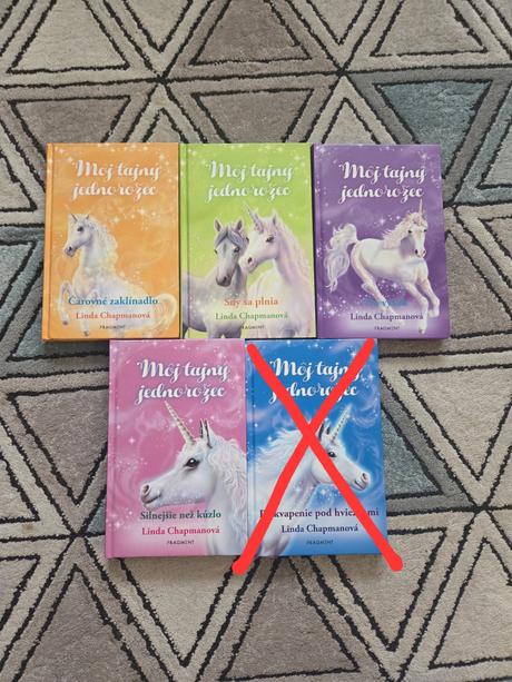 Knižky môj tajný jednorožec,