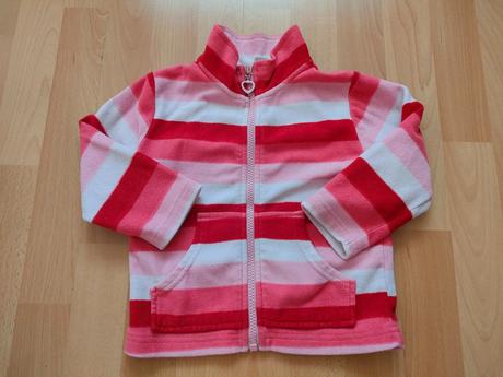 Flísová mikina, h&m,86