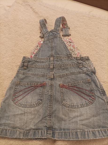 Riflové šaty už aj s poštou, h&m,92