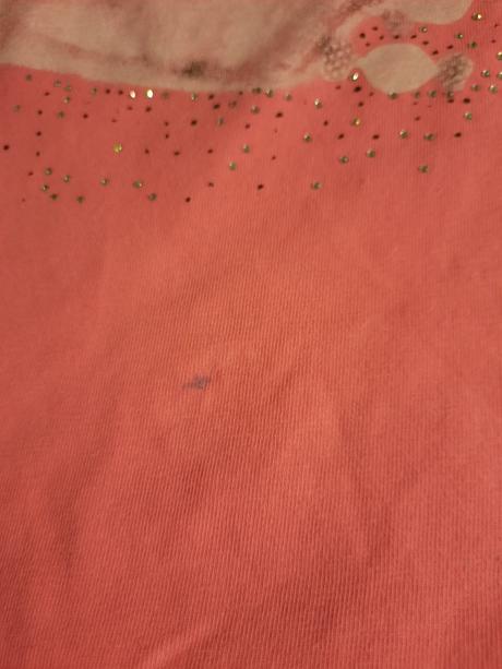 Dievčenské tričko s volánikom, 110