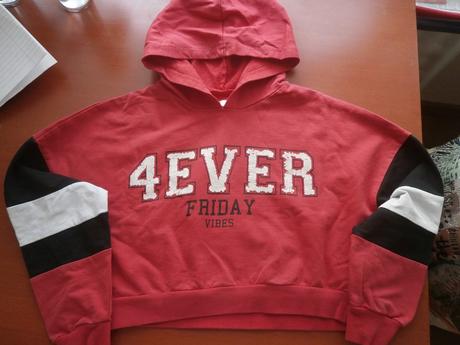 Mikina crop-top, pepco,134