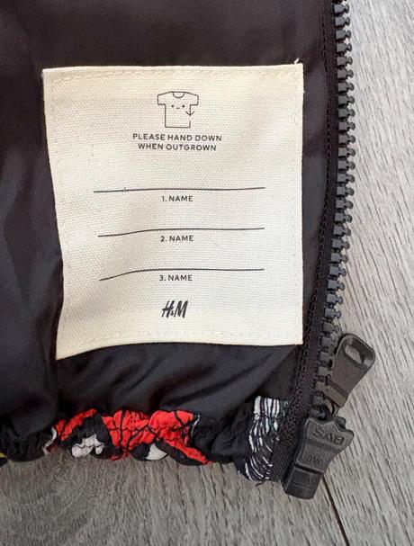 Marvel vesta veľ. 122/128, h&m,128