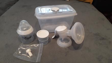 Manuálna odsávačka + vrecká avent 24 ks, 