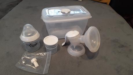 Manuálna odsávačka + vrecká avent 24 ks, 