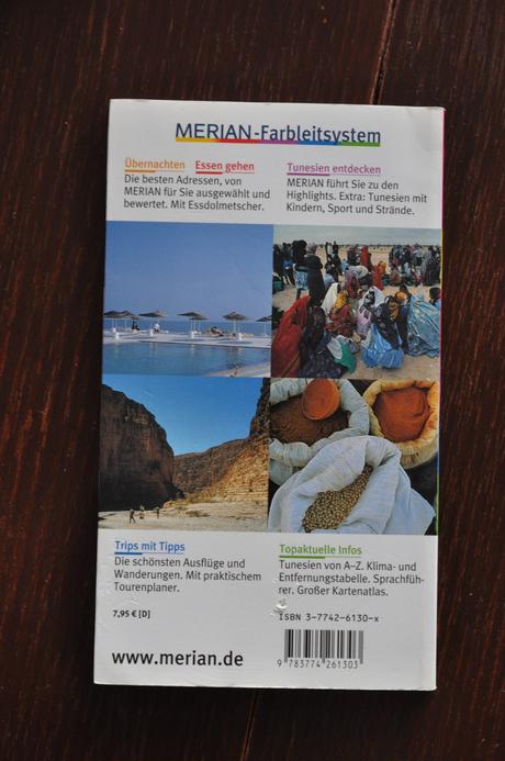 Kniha tunesien v nemeckom jazyku, 