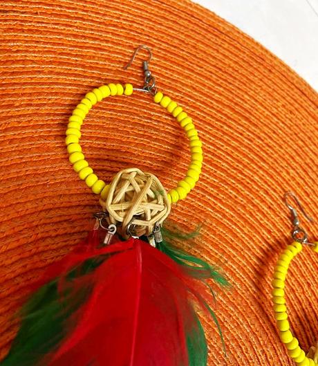 Letné extravagantné náušnice, 