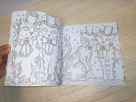 Mesdemoiselles cats colouring f/ mindfulness nsu18, 