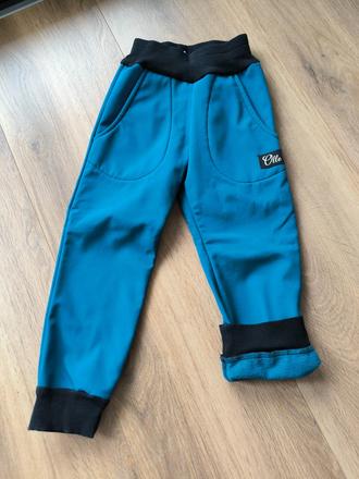 Softshell nohavice ollo veľ.104 ako nové, 104