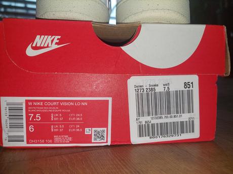 Tenisky nike court vision, nike,38