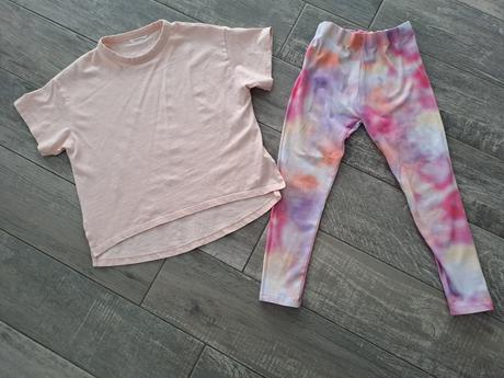 Next legíny 2x + tričko reserved, next,122