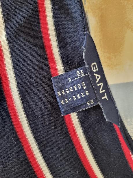 Elastické červeno-modré šaty gant veľ. 38, gant,38