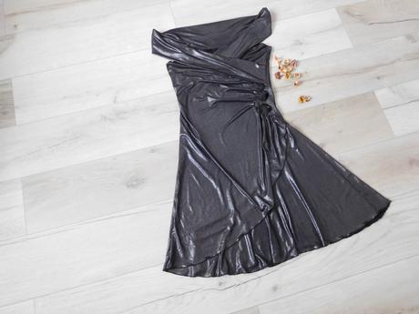 Šaty krástke pružné do leskla 40v, m, m