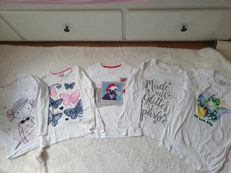 Tricka biele s obrazkami, f&f,122