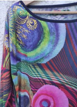 Top s cipkou vzadu desigual, desigual,40