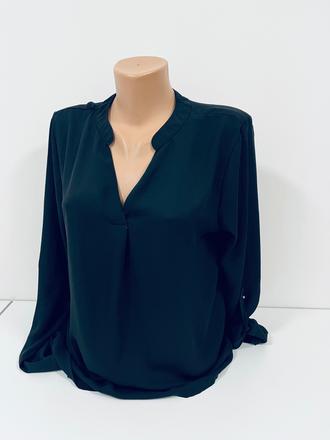 Elegantná čierna blúzka amisu  vel m, amisu,m