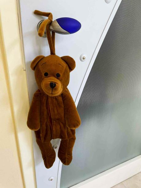 Plyšový macík na zavesenie/uskladnenie, 