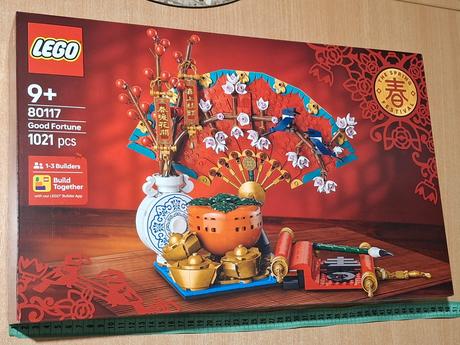 Lego čínske symboly šťastia,