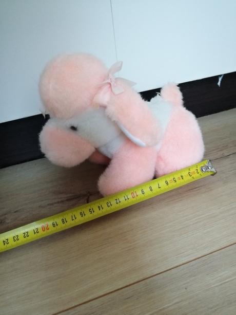 Ružový psík, plyšák, 
