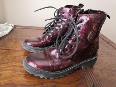 Lesklé topánky, geox,32