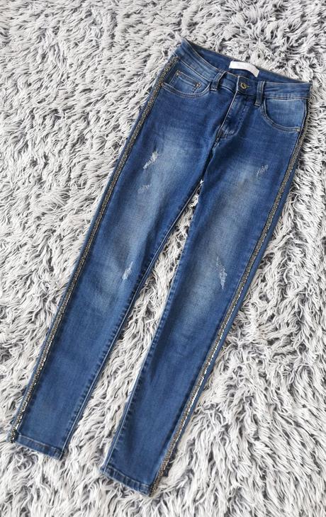 Slim dámske jeansy, xs