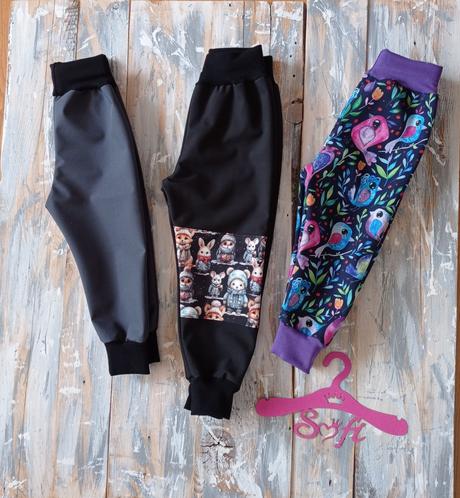 Softshellove nohavice h, 68 - 140