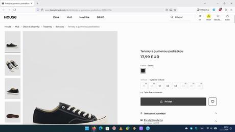 Tenisky reserved, cropp, house, starter, hm, reebok,42