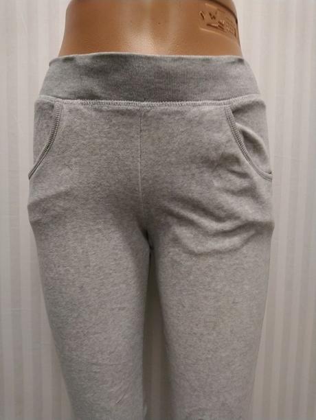 Dievčenské zamatové sivé tepláky, alive 158-164 cm, alive,164