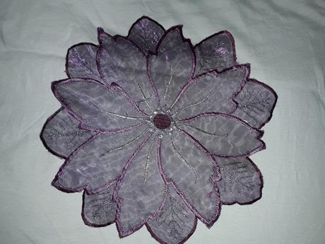 Obrus fialový 27 cm, 