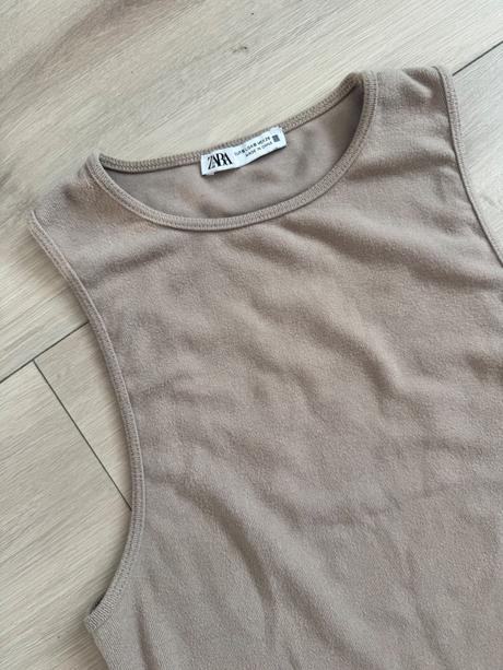 Bežovy top, zara,s