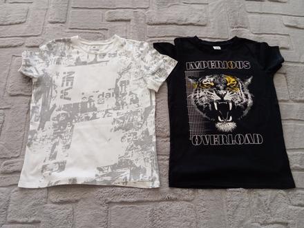 2 pack tričká, h&m,158