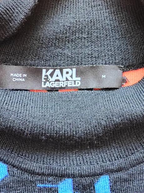 Karl lagerfeld originál luxusný tenší kvalitný sve, m