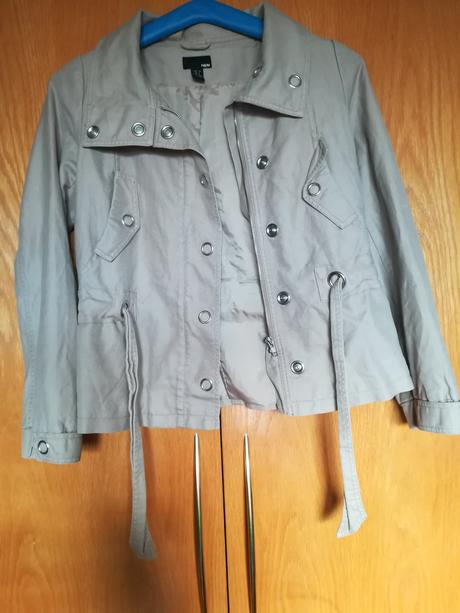 Jarný /jesenný kabát, h&m,36