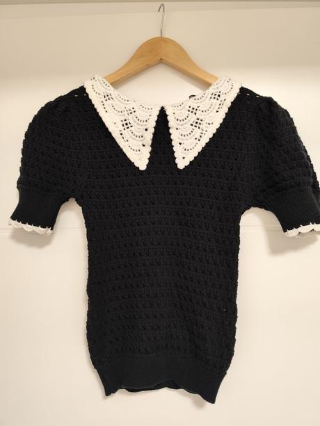 Top s krátkym rukávom, zara,s