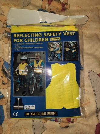 Reflexná vesta pre deti, 