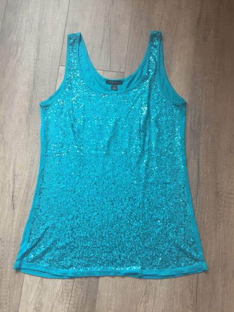 Flitrovane tielko, amisu,m