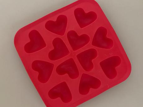 Silikónová forma na ľad - srdiečka, 