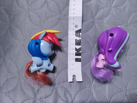 2x my little pony cca 8 cm,
